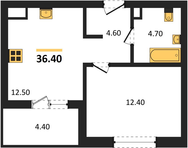 1-room