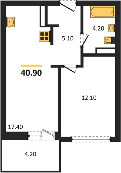 1-room