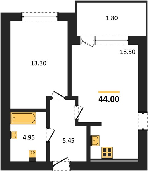 1-room