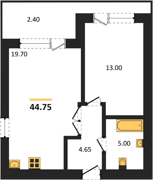 1-room