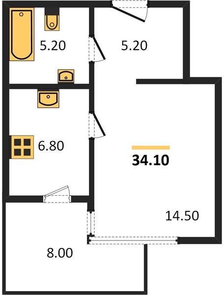 1-room