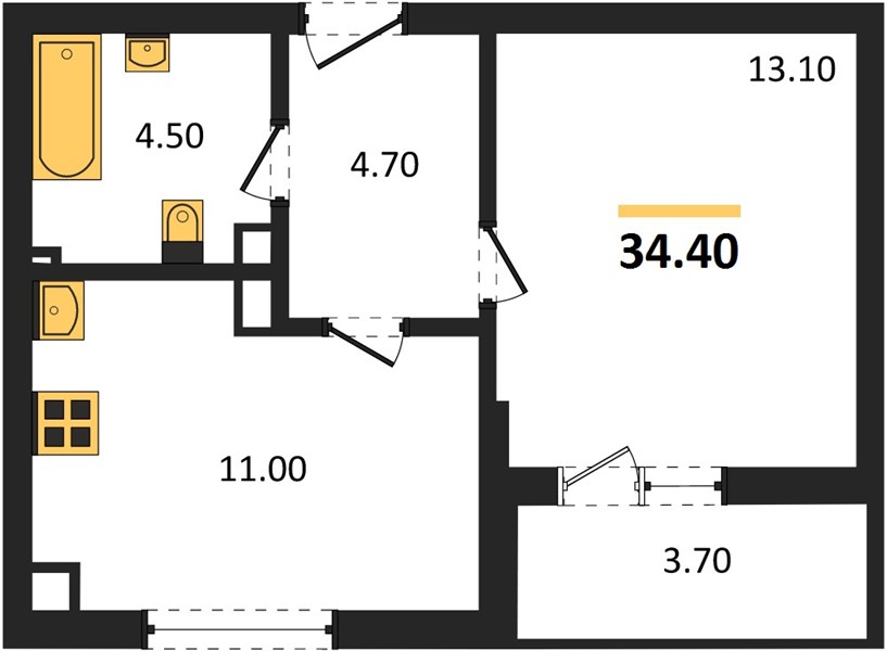 1-room