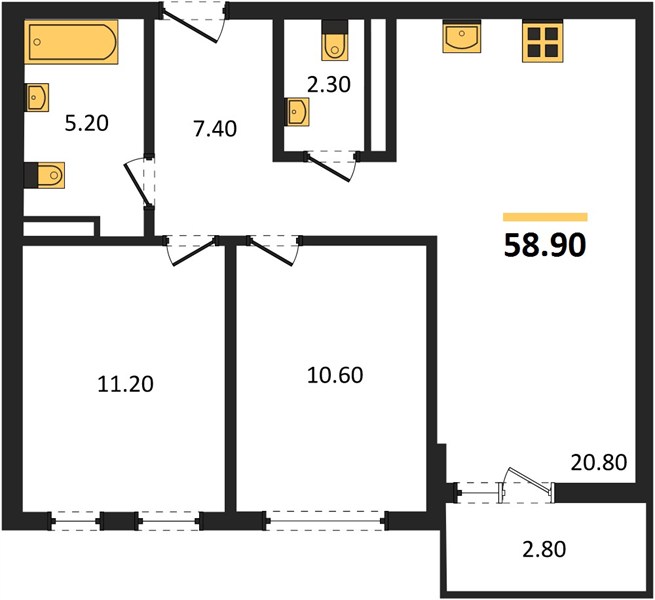 2-room