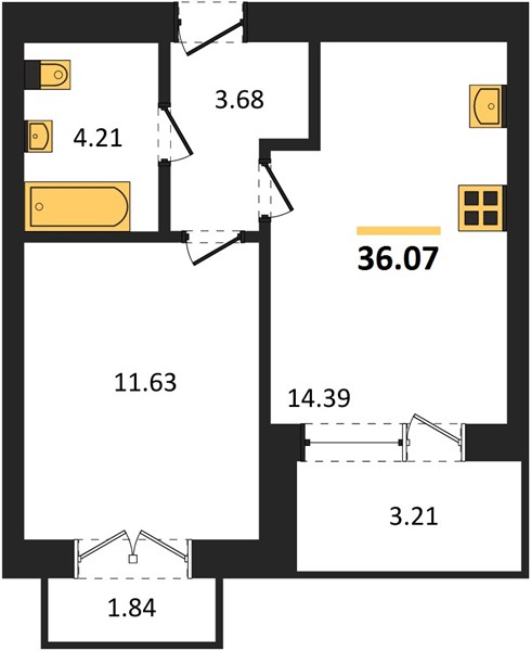 1-room