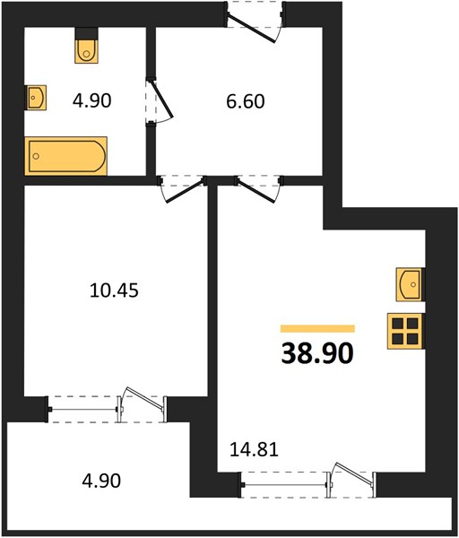 1-room