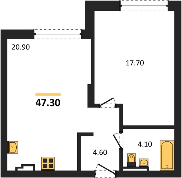 1-room
