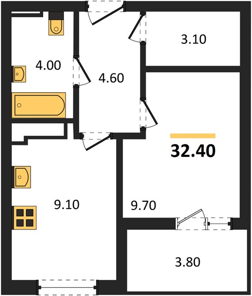 1-room