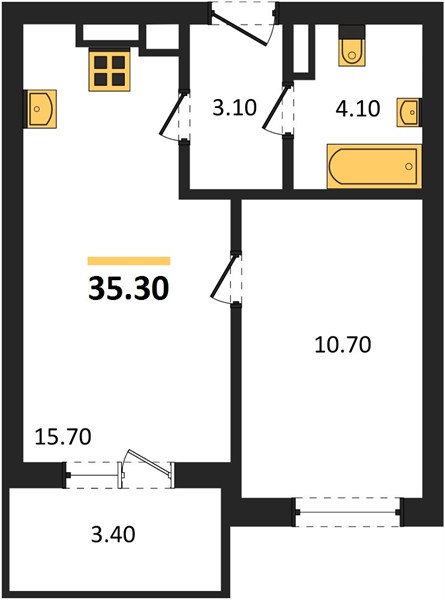 1-room