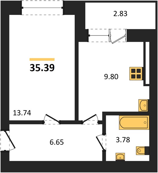 1-room