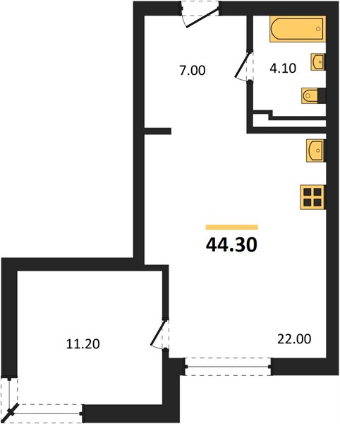 1-room