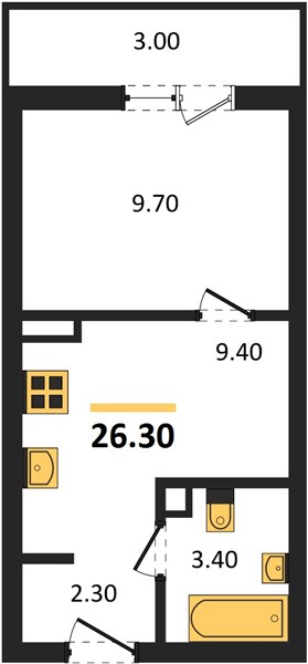 1-room
