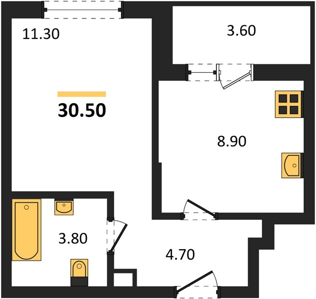 1-room