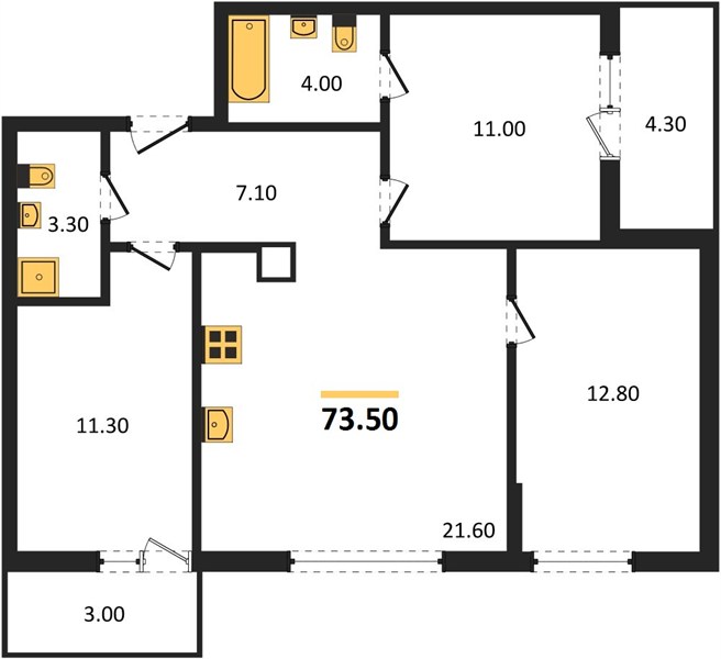 3-room