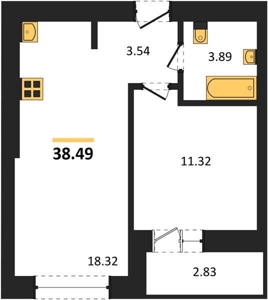 1-room