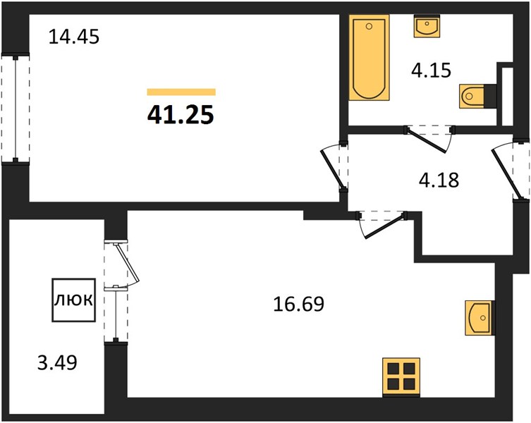 1-room