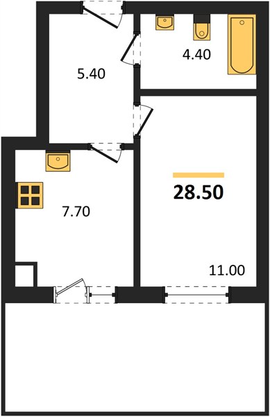 1-room