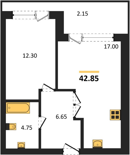 1-room