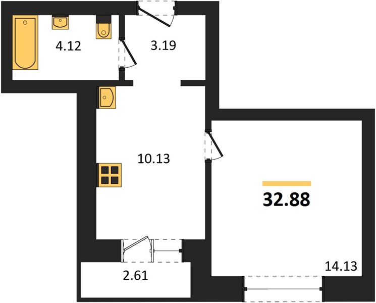 1-room