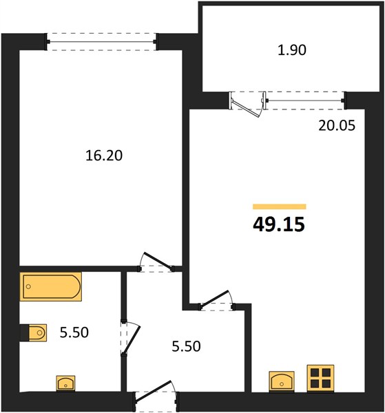 1-room