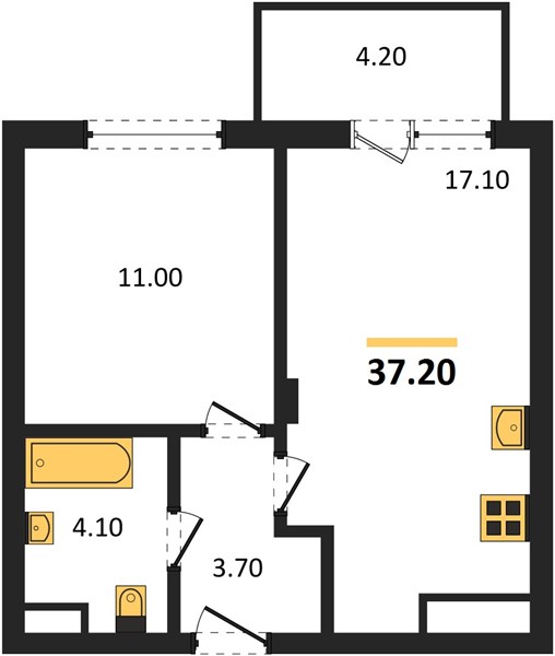 1-room