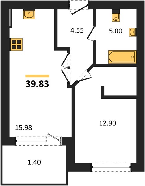 1-room