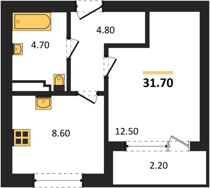1-room