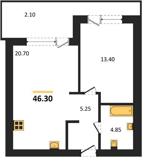 1-room