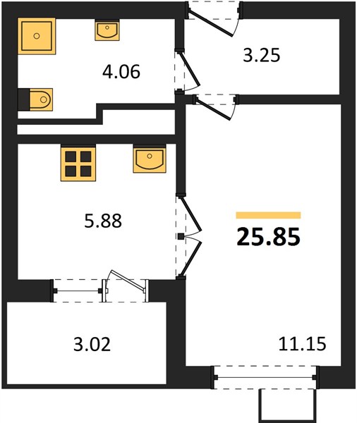 1-room