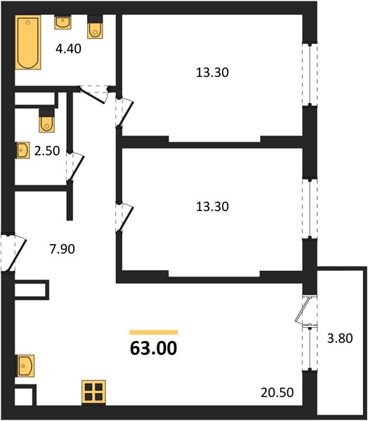 2-room