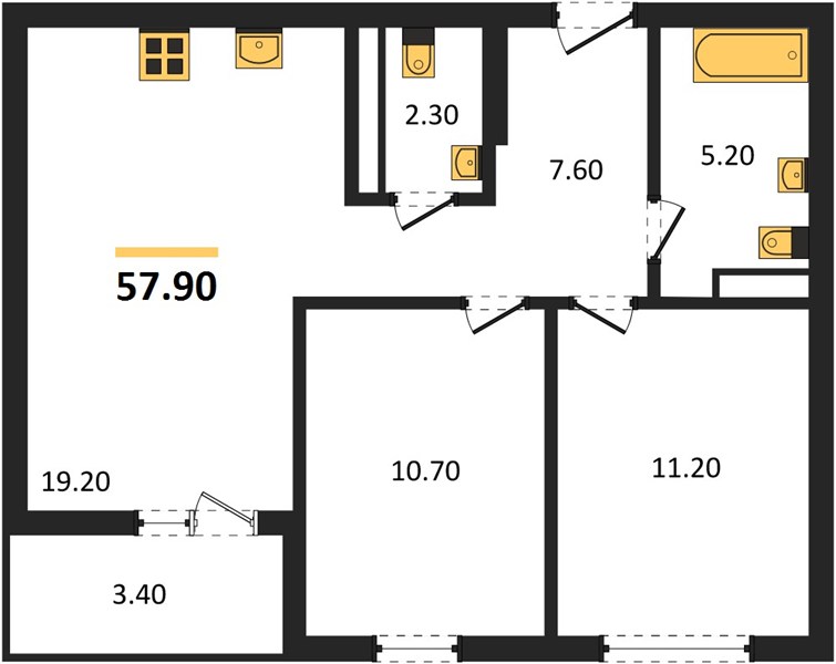 2-room