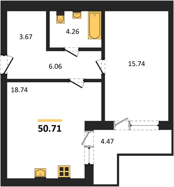 1-room