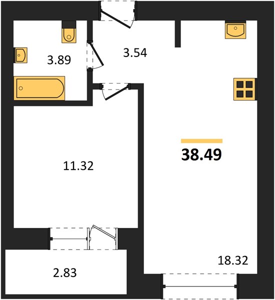 1-room