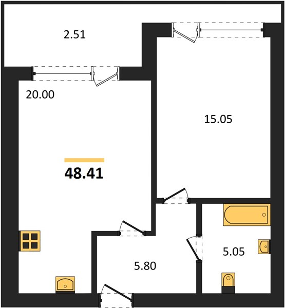 1-room