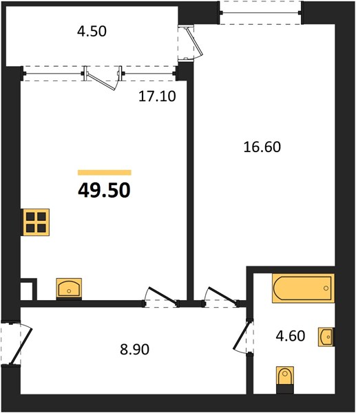 1-room