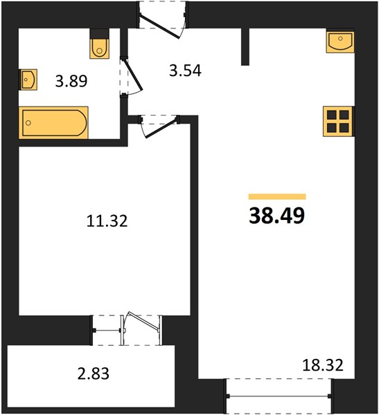 1-room