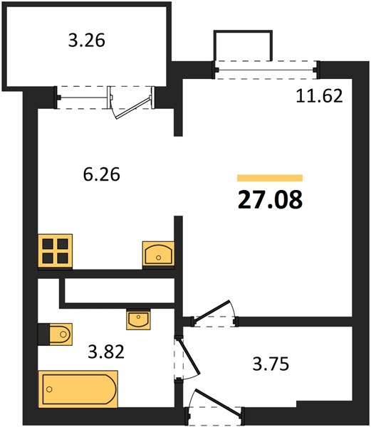 1-room
