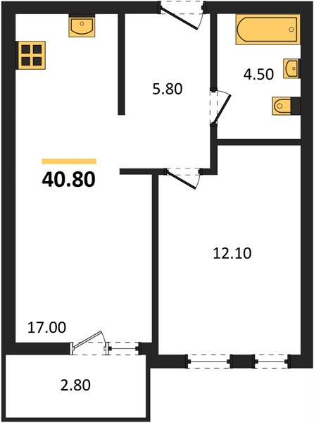1-room