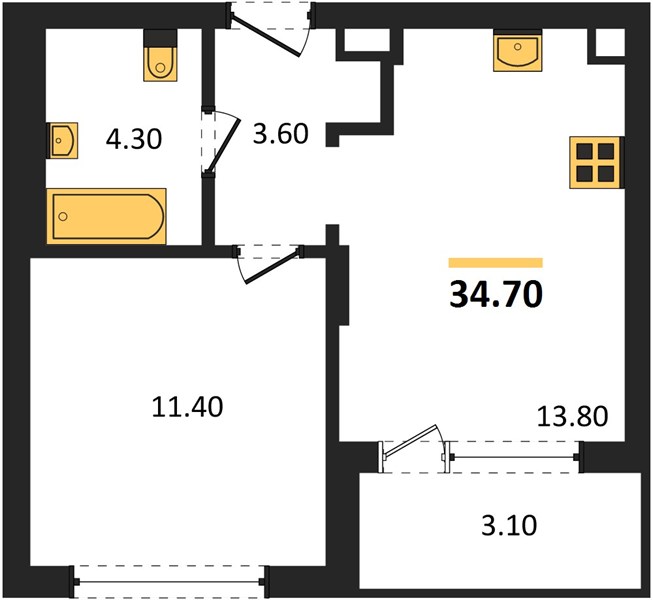 1-room