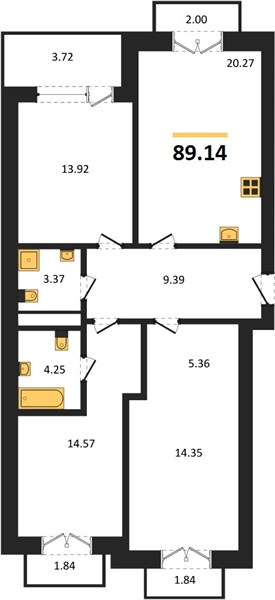 3-room