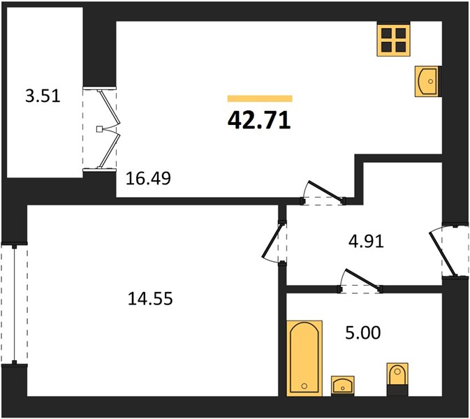 1-room