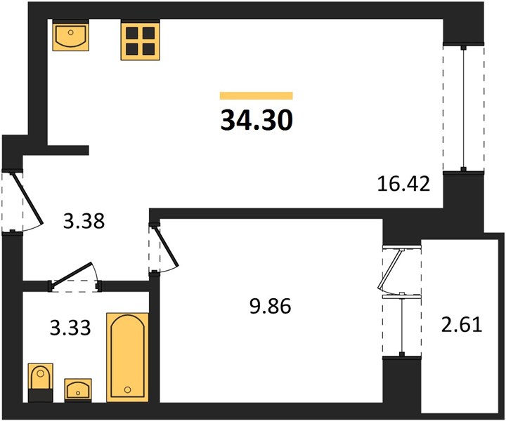 1-room