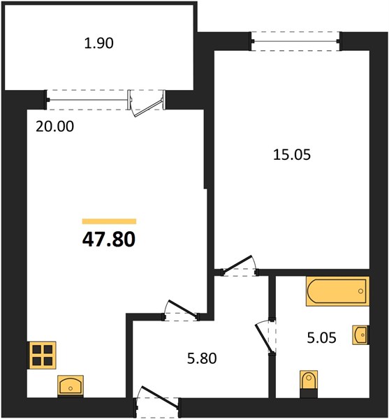 1-room