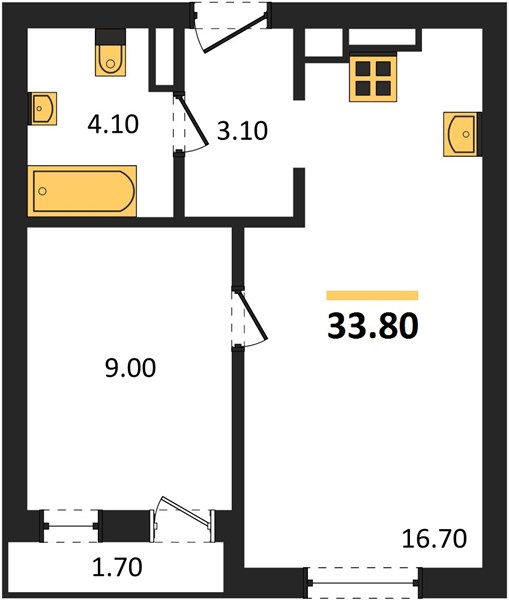 1-room