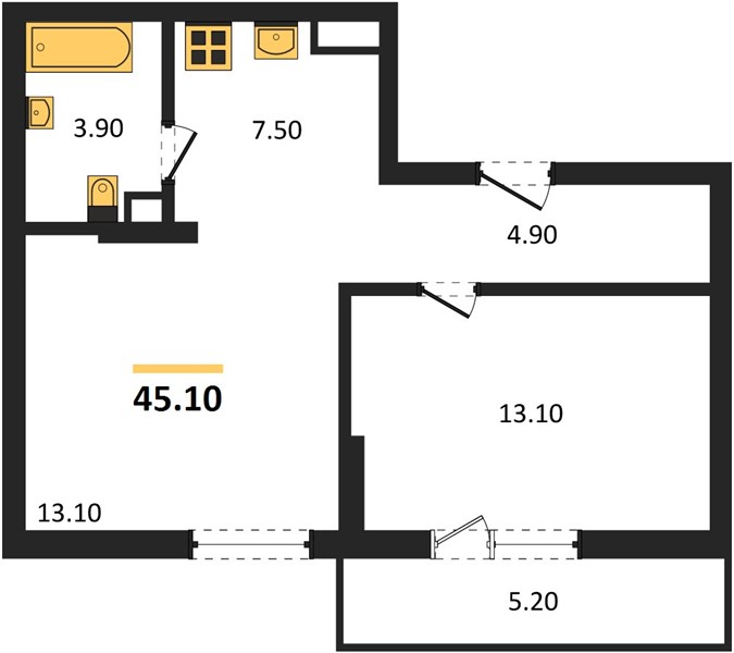 1-room