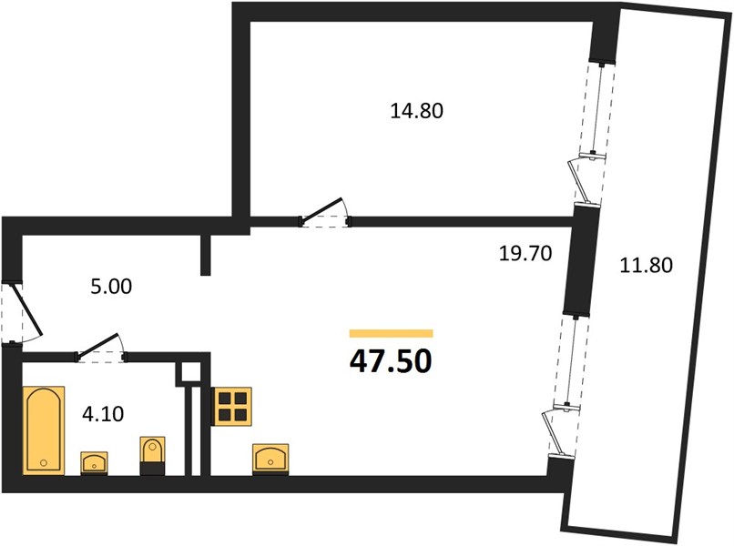 1-room