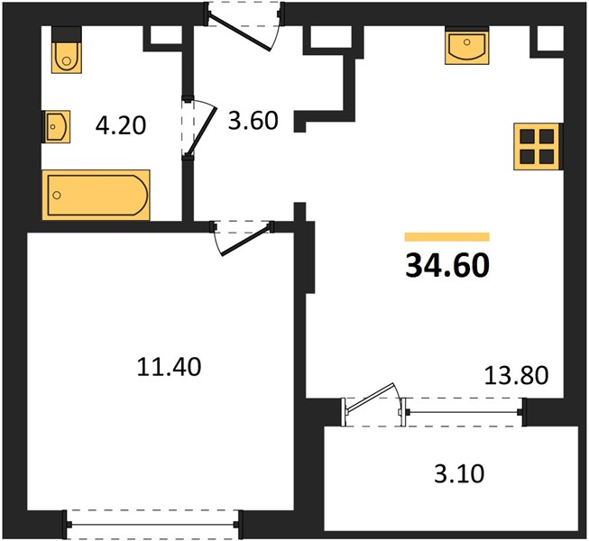 1-room