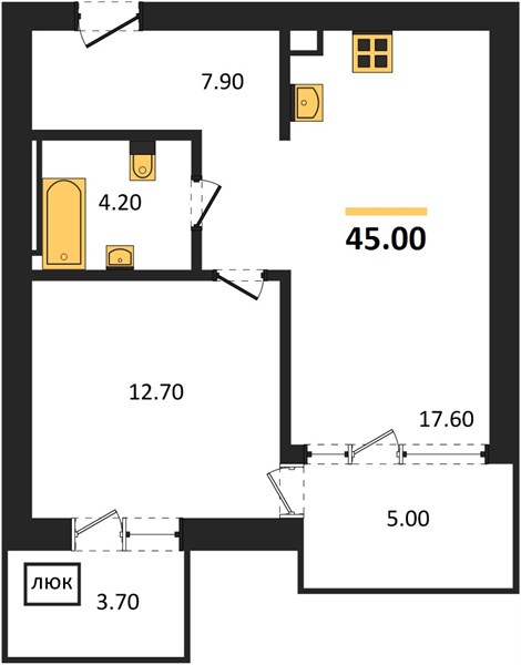 1-room
