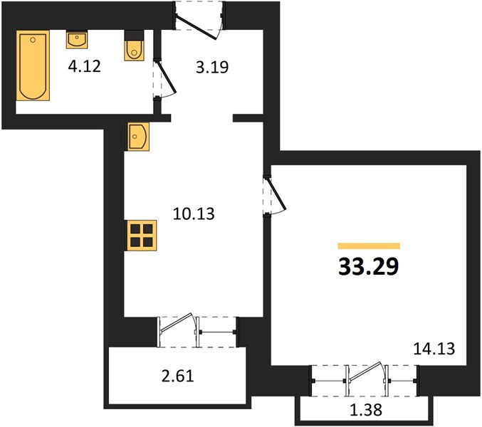 1-room