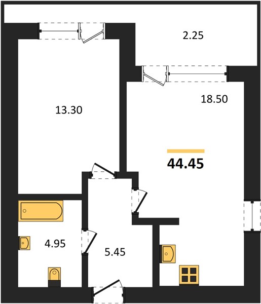 1-room