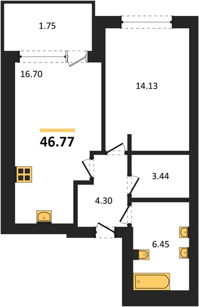 1-room
